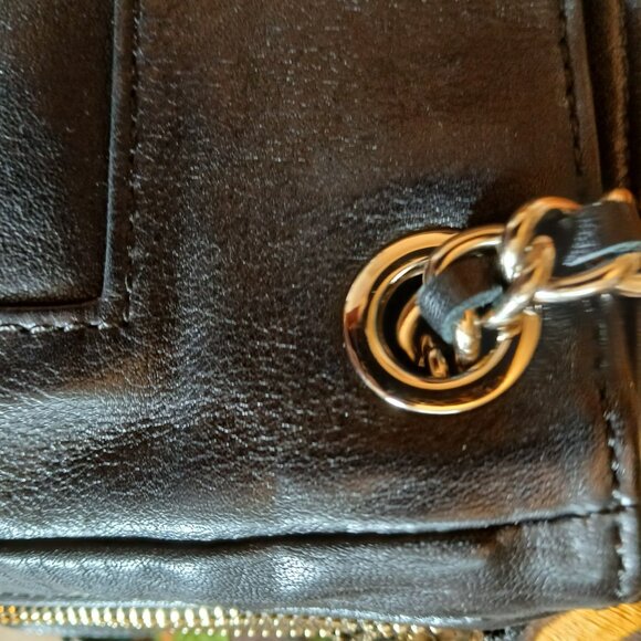 REBECCA MINKOFF - Black Leather Bag - Picture 6 of 16